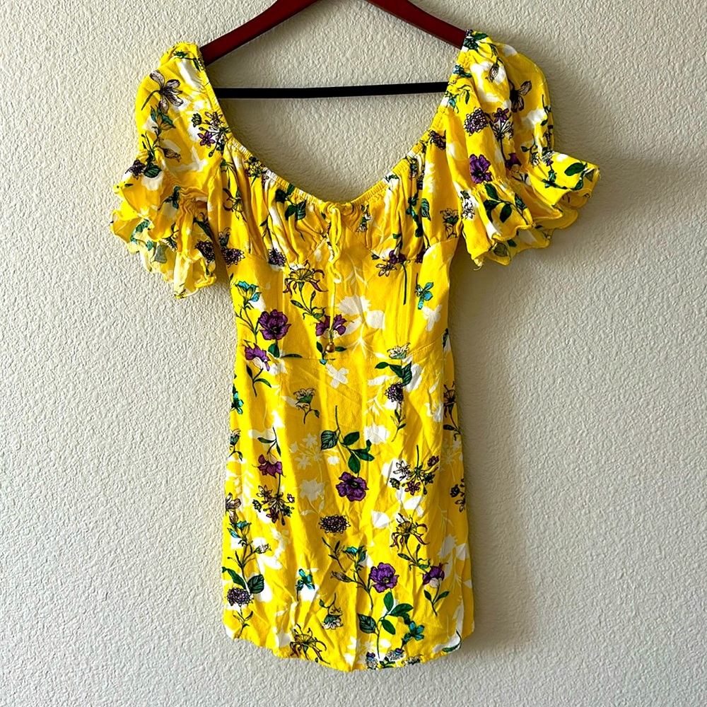 Cute Yellow Summer Dress